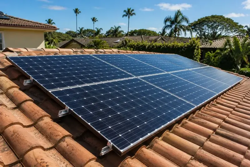 Installation de panneaux solaires à Crossac